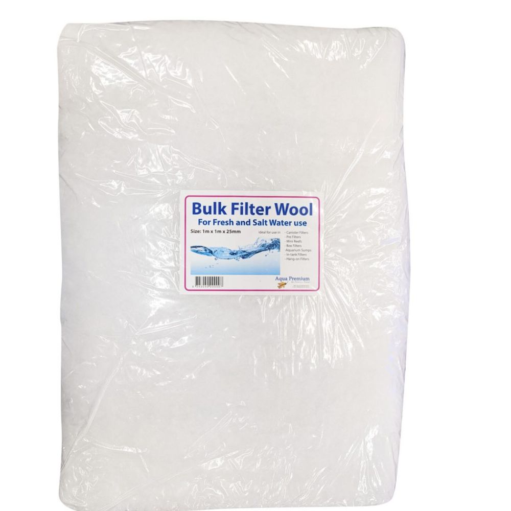 Wool Bags (1mx25mmx1m) Aqua Premium