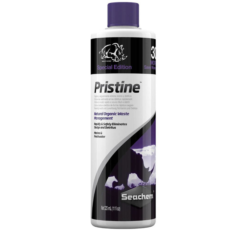 Seachem Pristine Bonus Rhino +30% BONUS 325 mL Micro Aquatic Shop