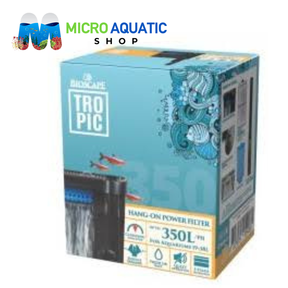 Bioscape Hang On Power Filter Small 350lph Pet Pacific