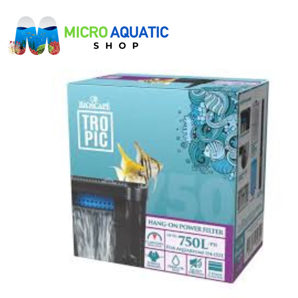 Bioscape Hang On Power Filter Large 750lph Pet Pacific