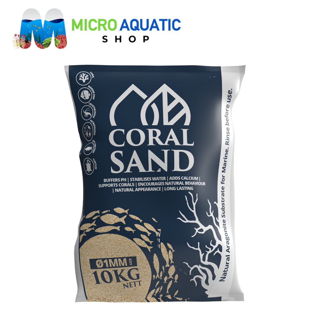 Bioscape Coral Sand 10kg Bag 1mm Diameter Aqua Premium