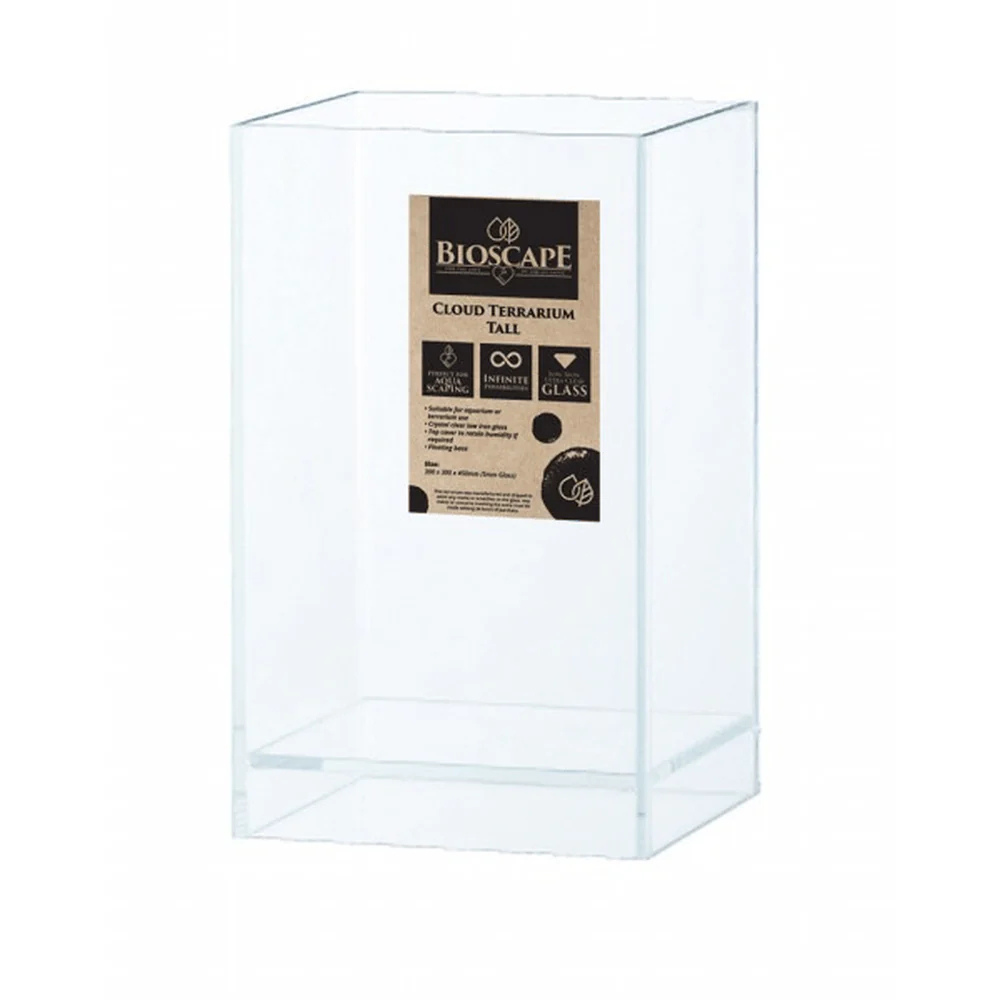 Bioscape Cloud Terrarium Tall Large+Cover 30 x 30 x 45cm Pet Pacific