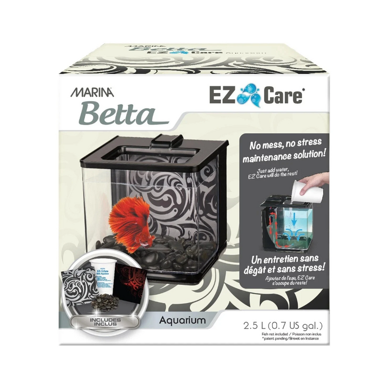 Marina EZ Care Betta Kit 2.5ltr Black