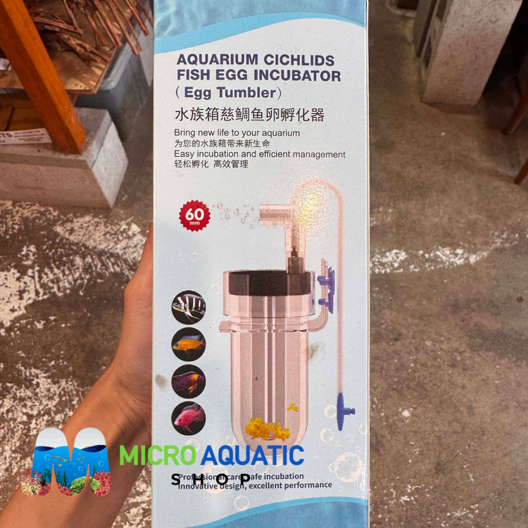 Aquarium Cichlids Fish Egg Incubator – 60mm Egg Tumbler