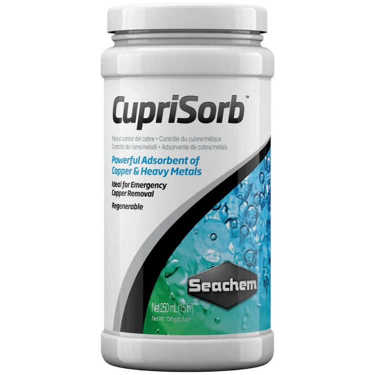 Seachem CupriSorb 250mL- "Remove copper and other heavy metals" Micro Aquatic Shop