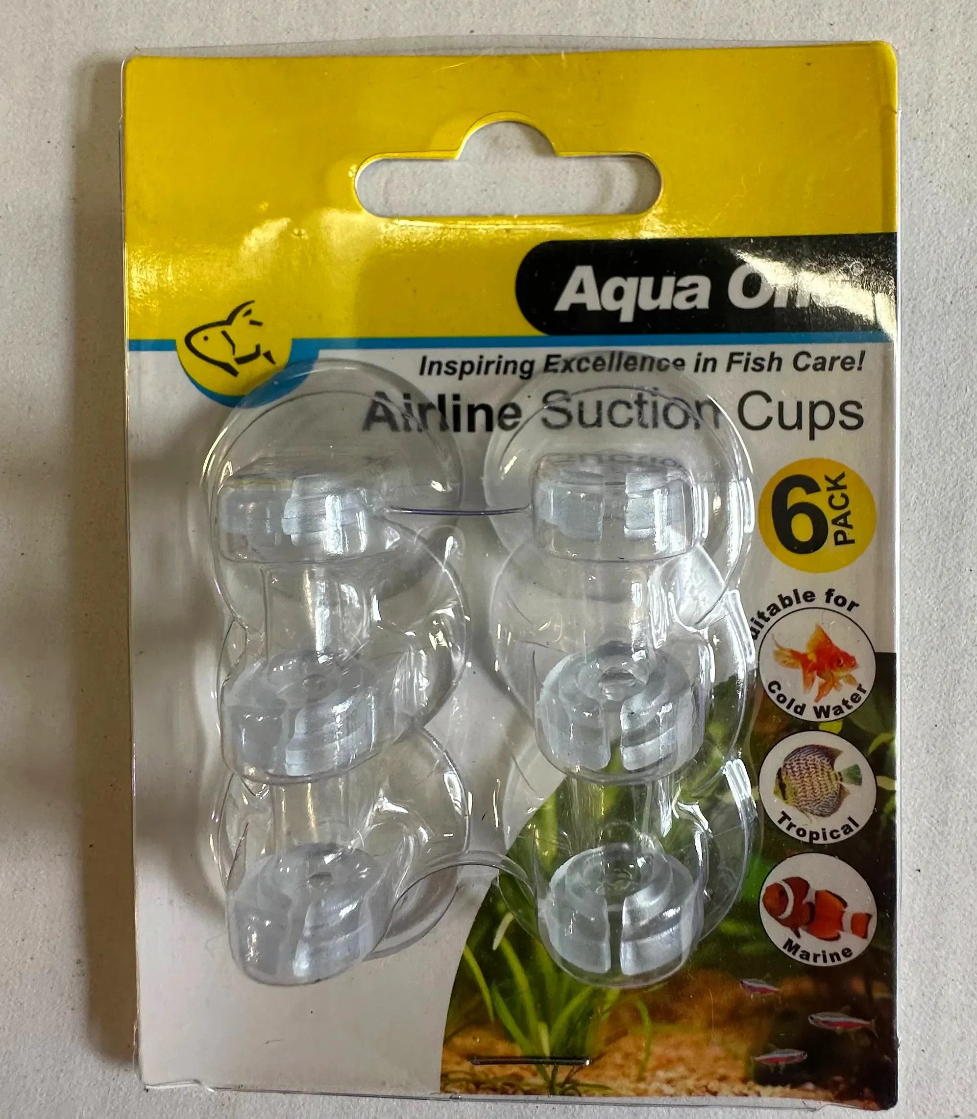 Aqua One Airline Suction Cups (6pk)