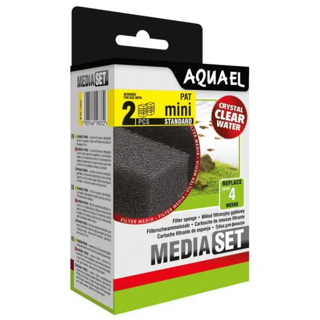 Aquael Filter Sponge PAT Mini (2pcs) - STANDARD Sponge