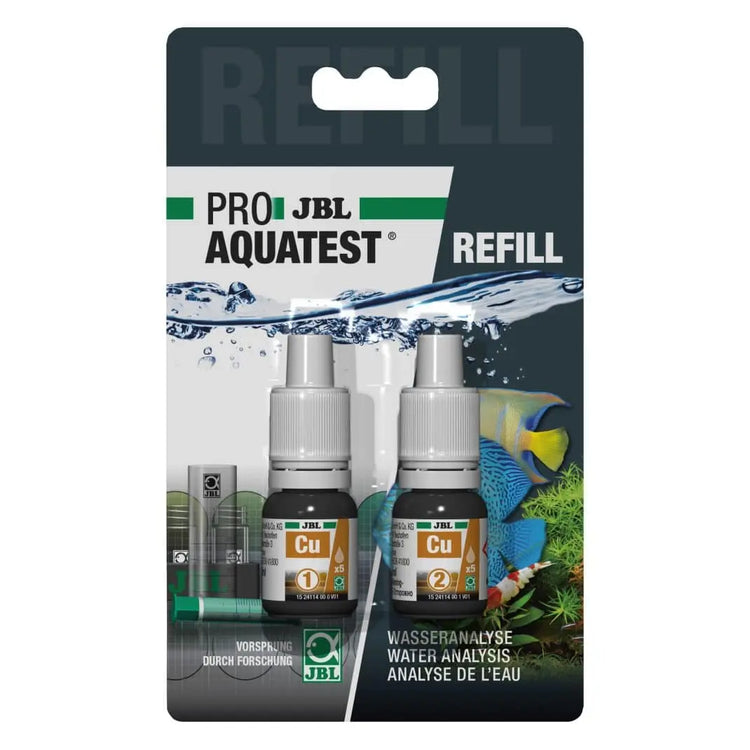 JBL Test Kit Refill - Copper (Cu) Micro Aquatic Shop