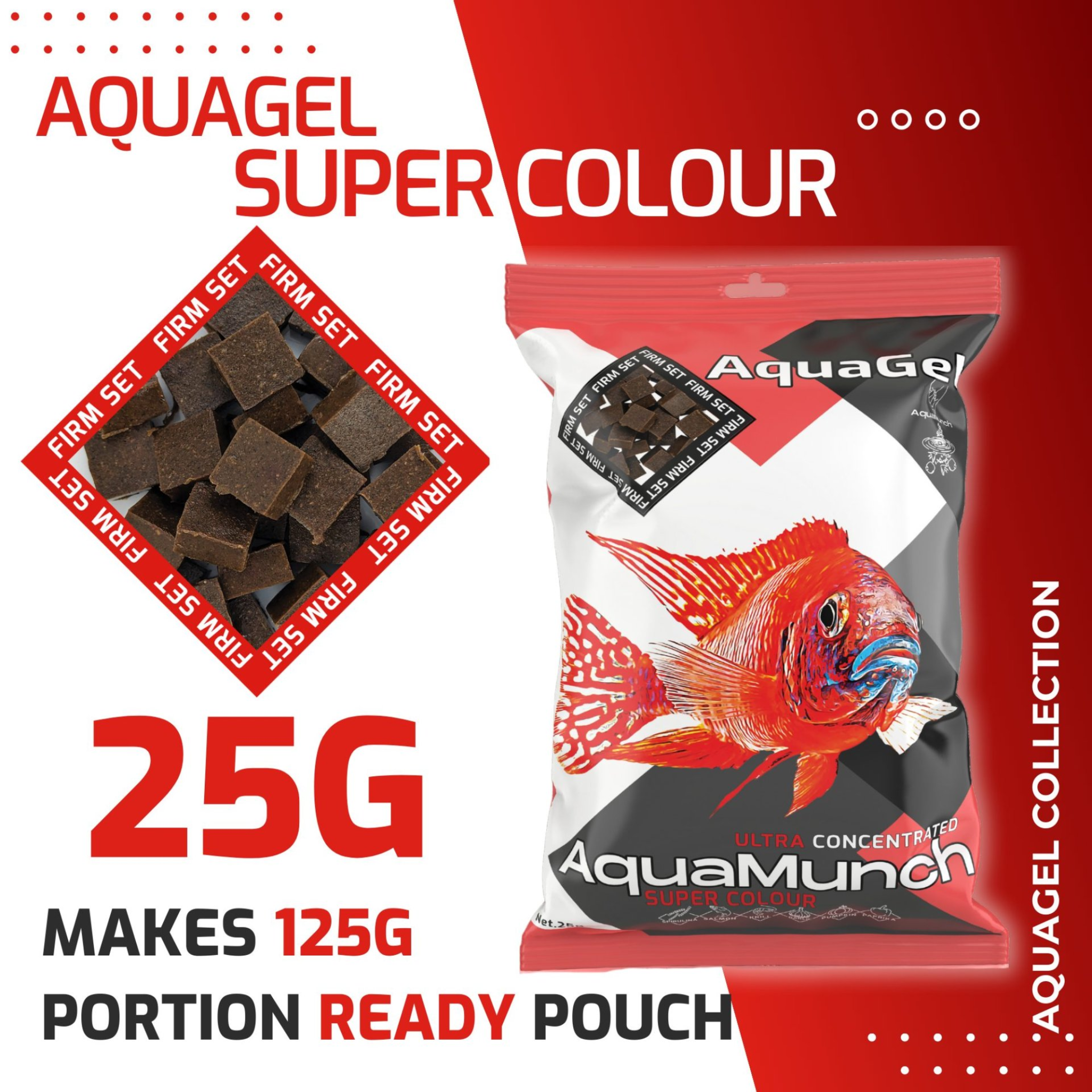 AquaMunch AquaGel Super Colour 25g Ready Portion Aqua Munch
