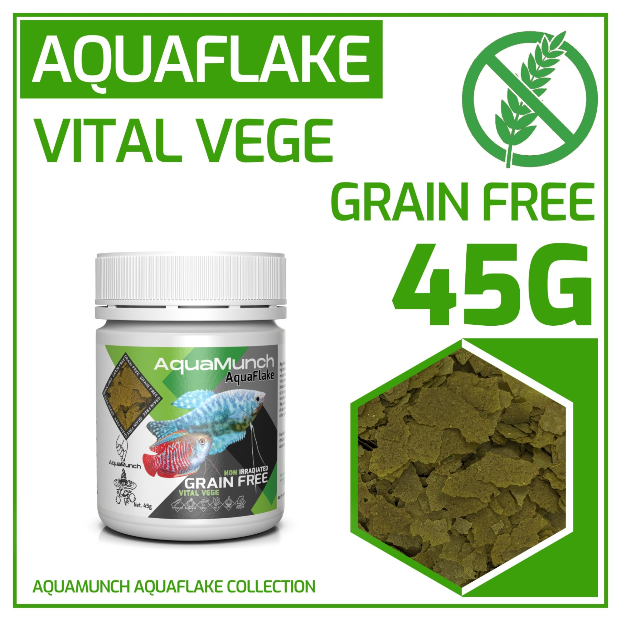 AquaMunch AquaFlake Vital Vege Flake Aqua Munch