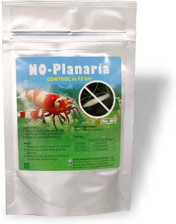 Genchem No Planaria Shrimp Safe Planaria Hydra Killer Shrimp Fish Planted Tank
