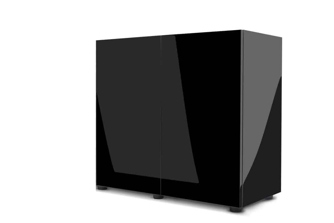 Aquael Glossy 80 Black Cabinet