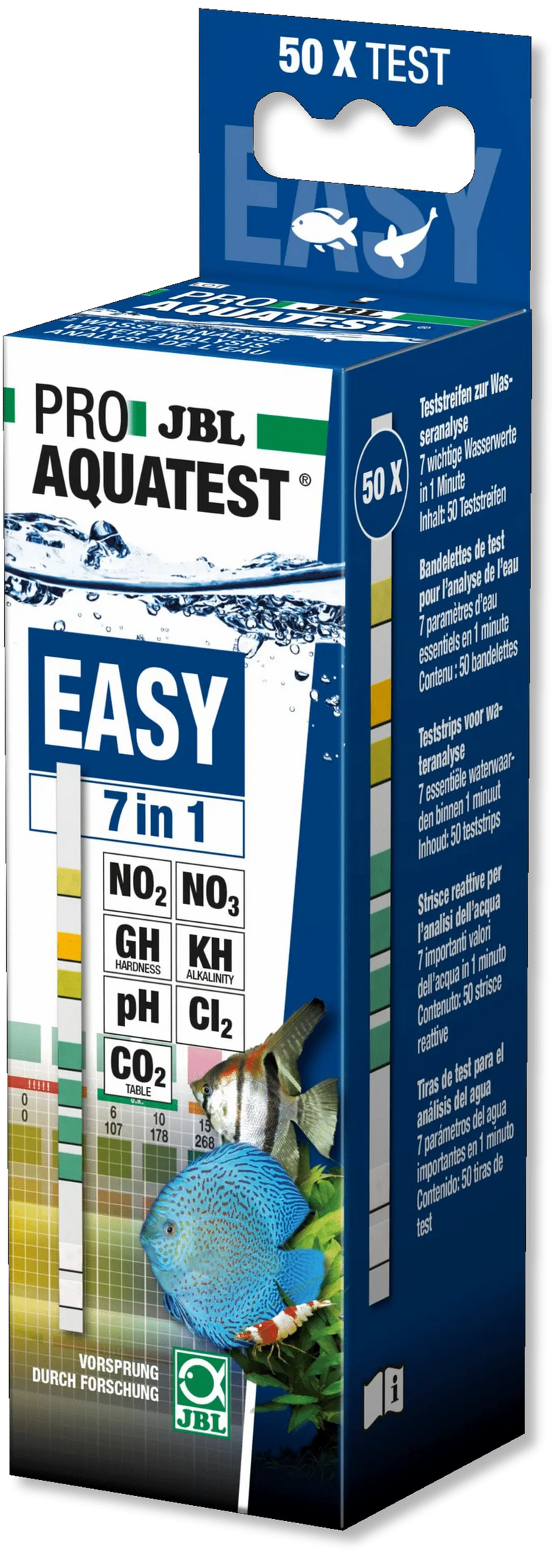 JBL Easy 7in1 Test Strips 50pk Micro Aquatic Shop