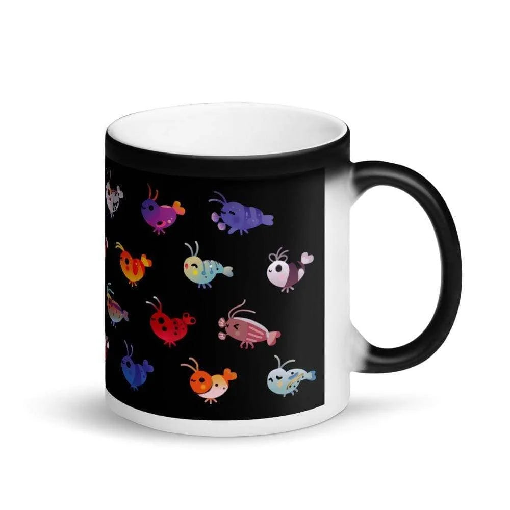 Matte Black Aquarium Magic Mug