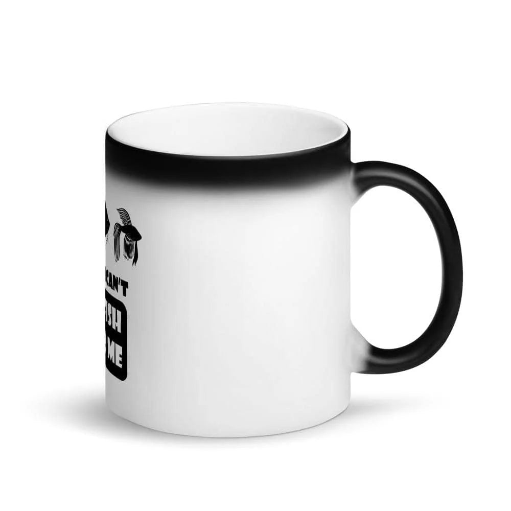 Matte Black My Fish Magic Mug