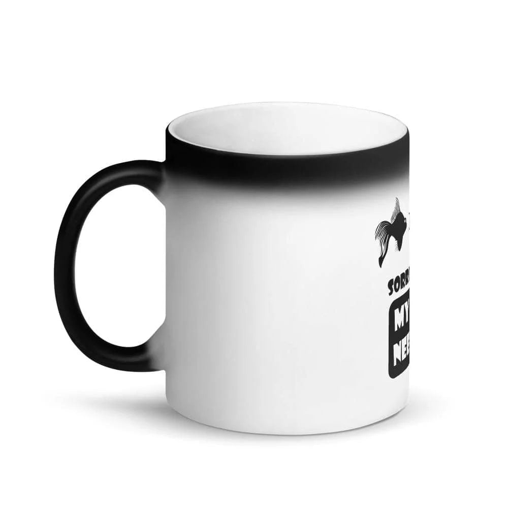 Matte Black My Fish Magic Mug