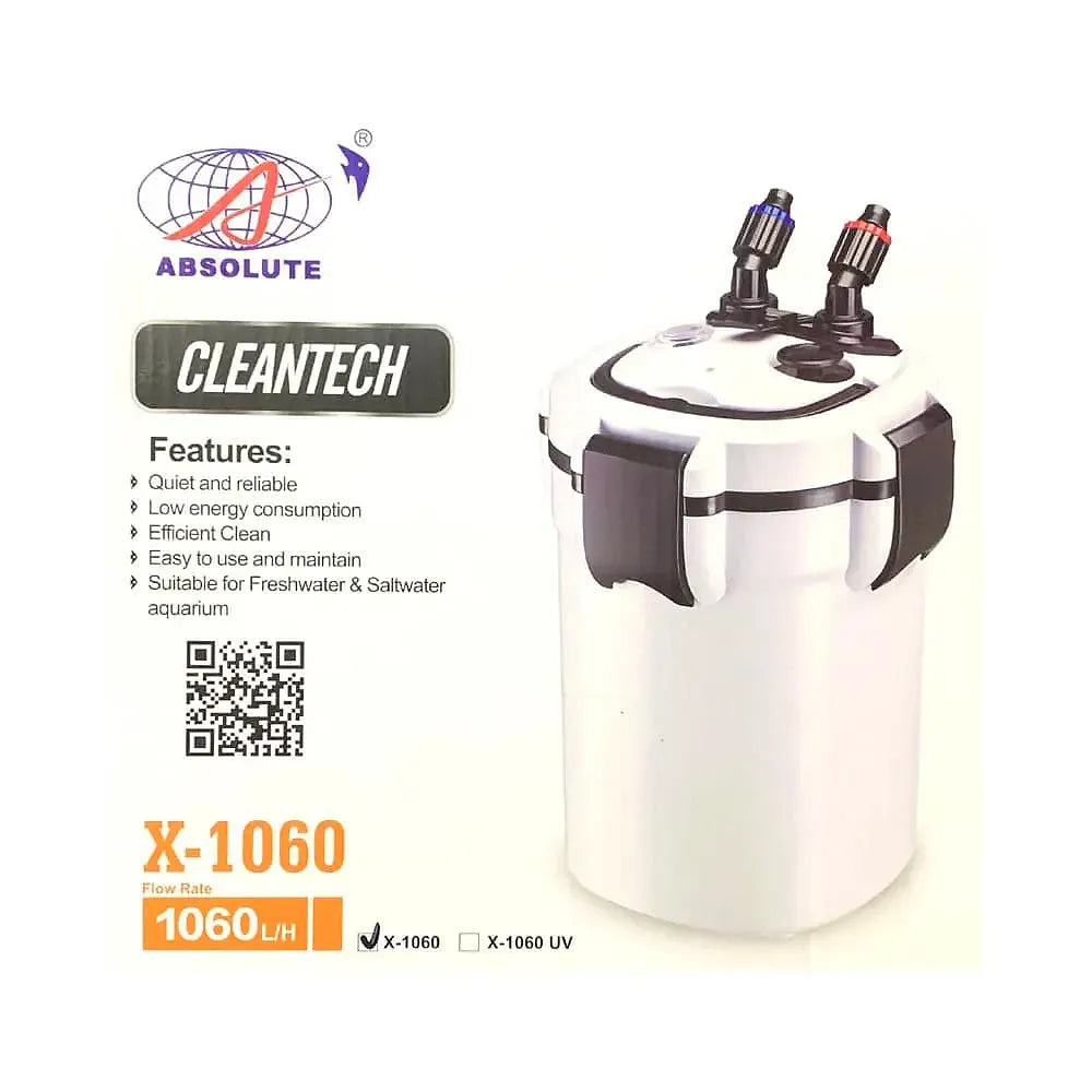 Absolute Cleantech Canister X1060 with UV sterilizer