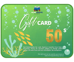 Micro Aquatic Shop Gift Card