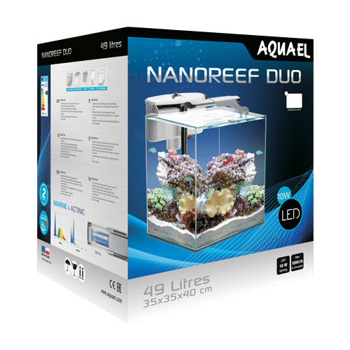 Aquael Nano Reef Duo 35 White Aquarium Set