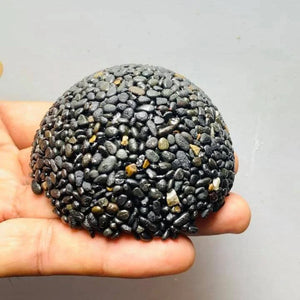 NaPad - Pebble base for Aquatic Plants ( Round )