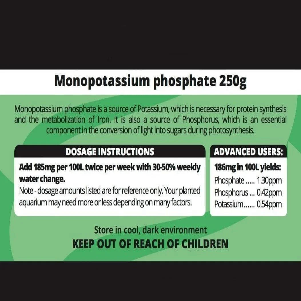 Monopotassium Phosphate - Dry Aquarium Fertilisers - 250g