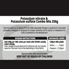 Potassium nitrate mix with Potassium Sulfate