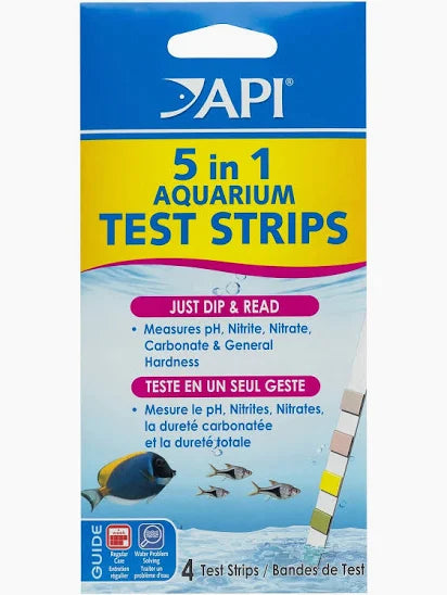 API Quick Testing Strips 5 in1 4 Pack