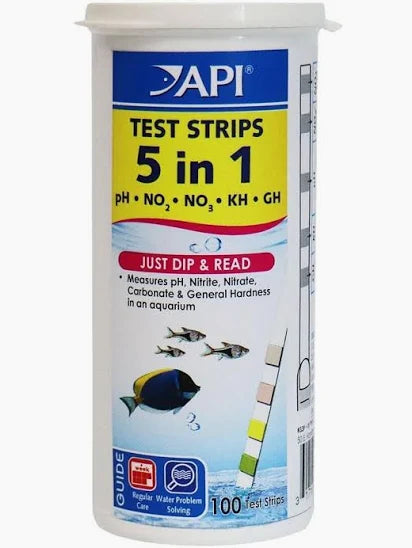 API Quick Testing Strips 5in1 100 Pack