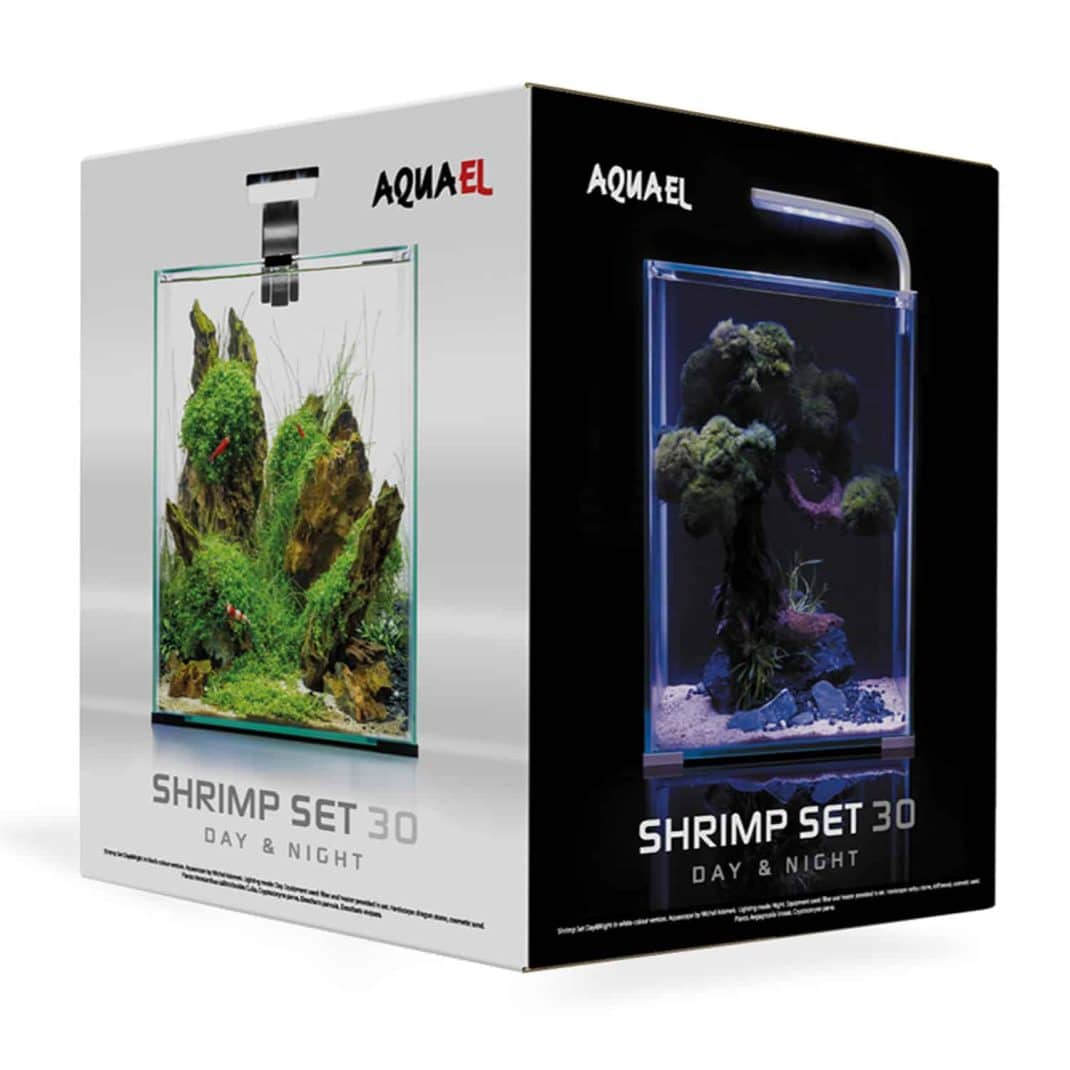 AQUAEL Shrimp Day & Night Set 30L (29x29x35cm) Aqua Premium