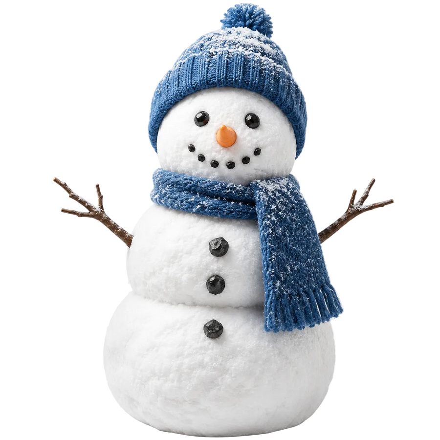 Winter snowman