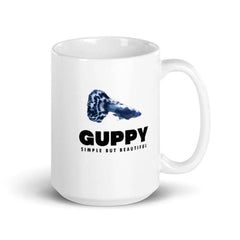 White Glossy Guppy Mug